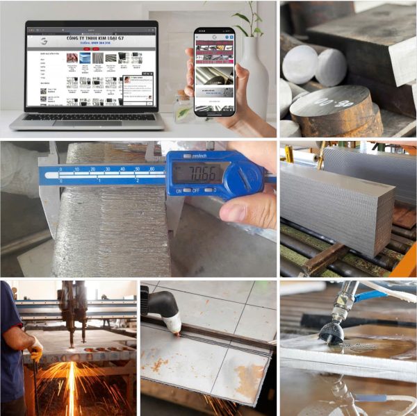 Tấm Inox 347 70mm